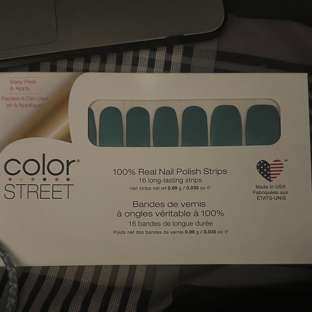 Color Street Space Case Blue Nail Strips